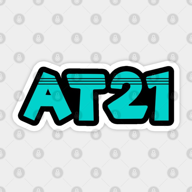 AT21 Sticker by takiradsgn